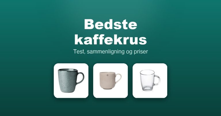Bedste kaffekrus 2026 – guide til de 14 bedste