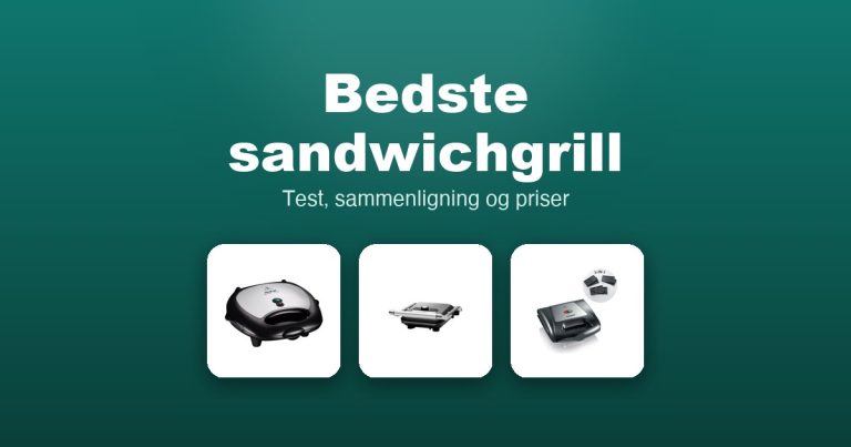 Bedste panini grill 2026 – guide til de 12 bedste