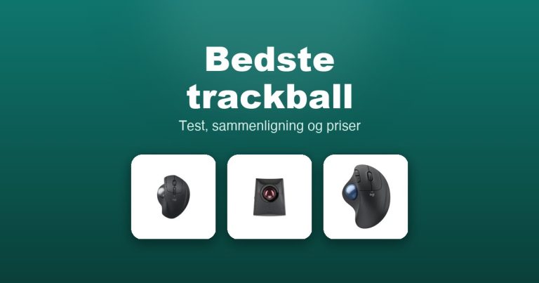 Bedste trackball 2026 – guide til de 10 bedste