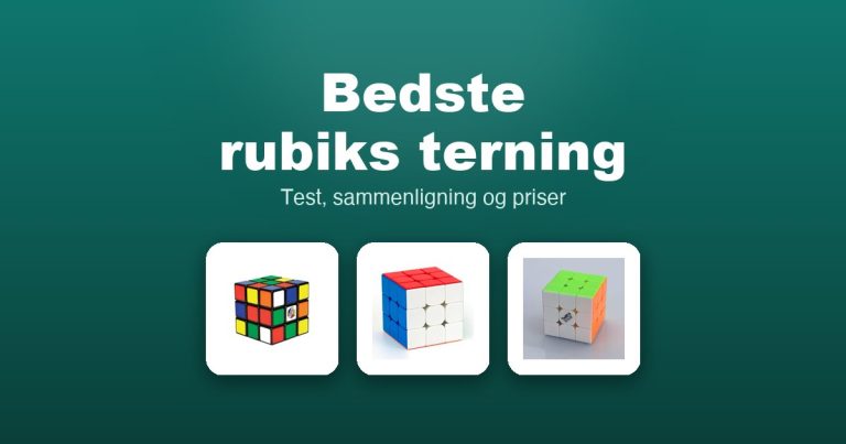 Bedste rubiks terning 2026 – guide til de 11 bedste