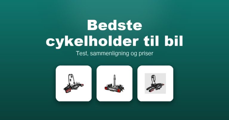 Bedste cykelholder til bil 2026 – guide til de 11 bedste