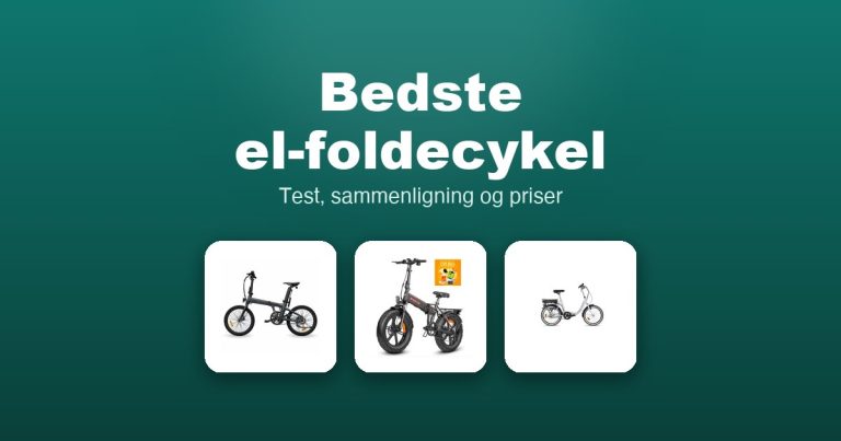 Bedste el-foldecykel 2026 – guide til de 10 bedste