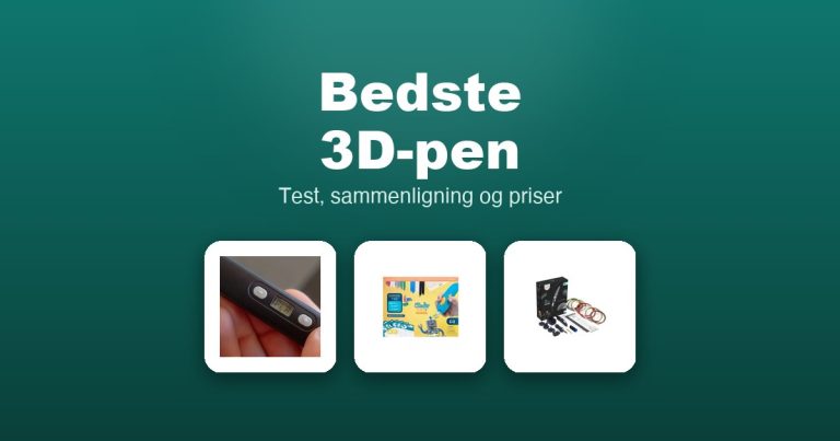 Bedste 3D-pen 2026 – guide til de 10 bedste