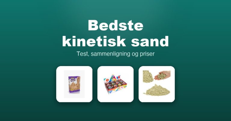 Bedste kinetisk sand 2026 – guide til de 10 bedste