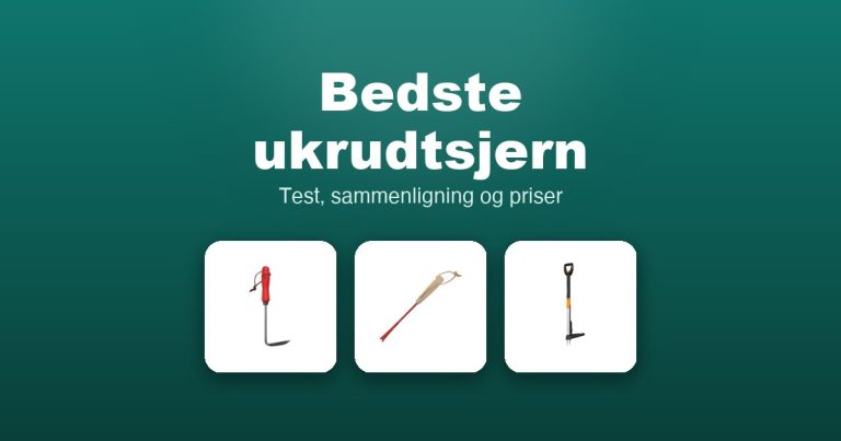 Bedste ukrudtsjern 2026 – guide til de 10 bedste