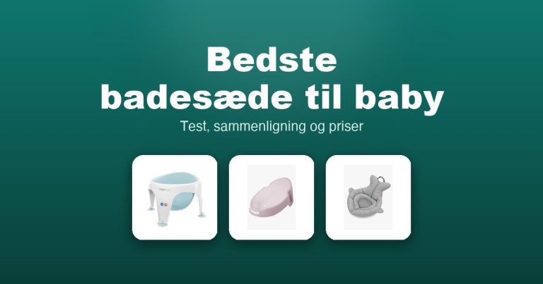 Bedste badesæde til baby 2026 – guide til de 10 bedste badestøtter