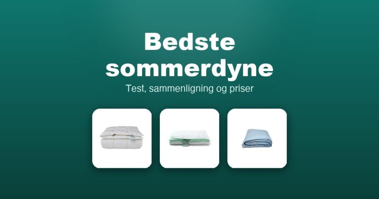 Bedste sommerdyne 2026 – guide til de 8 bedste