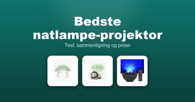 Bedste natlampe-projektor 2026 – guide til de 8 bedste
