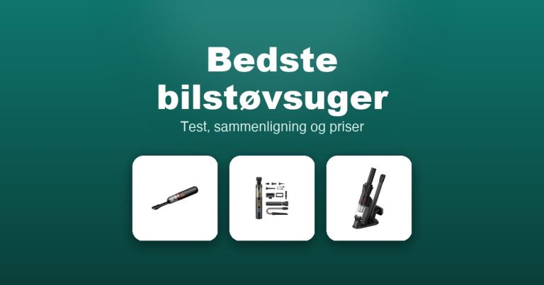 Bedste bilstøvsuger 2026 – guide til de 7 bedste