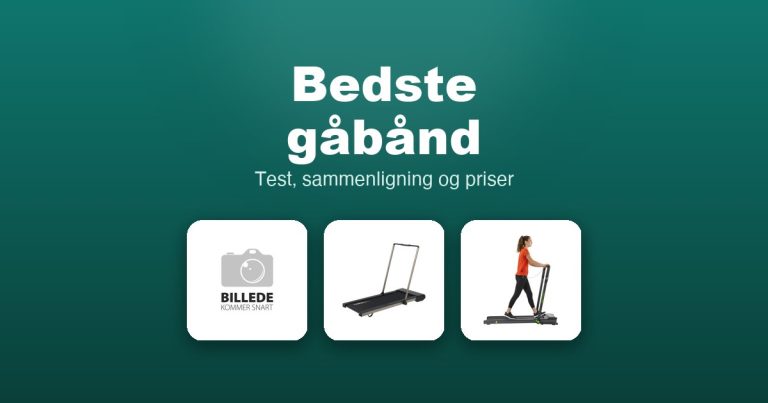 Bedste gåbånd 2026 – guide til de 12 bedste walking pads