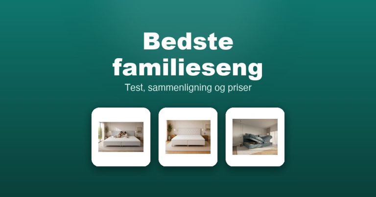Bedste familieseng 2026 – guide til de 13 bedste