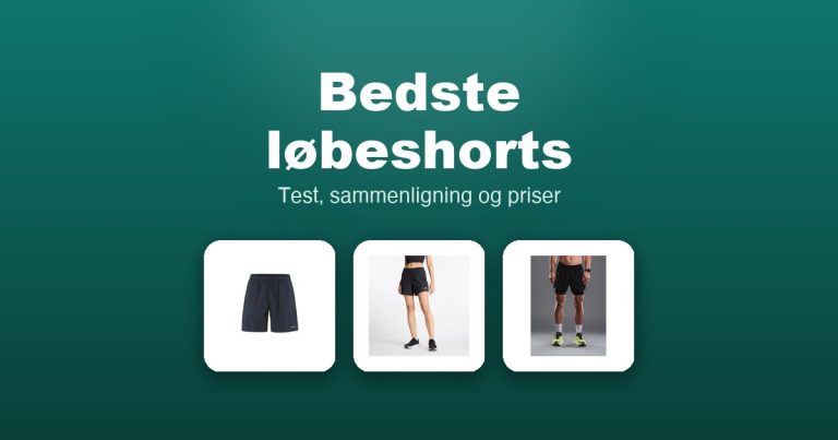 Bedste løbeshorts 2026 – guide til de 15 bedste