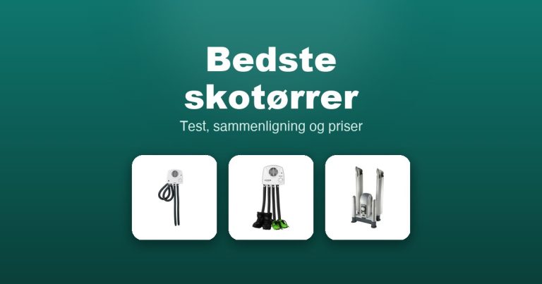 Bedste skotørrer 2026 – guide til de 12 bedste