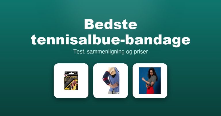 Bedste tennisalbue-bandage 2026 – guide til de 13 bedste