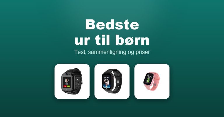 Bedste ur til børn 2026 – guide til de 14 bedste