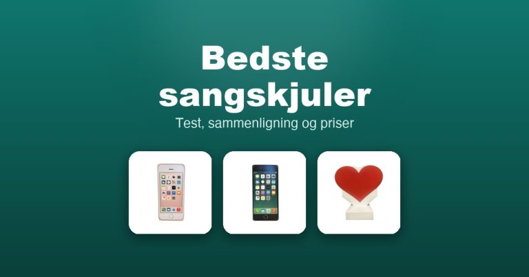 Bedste sangskjuler 2026 – guide til de 15 bedste