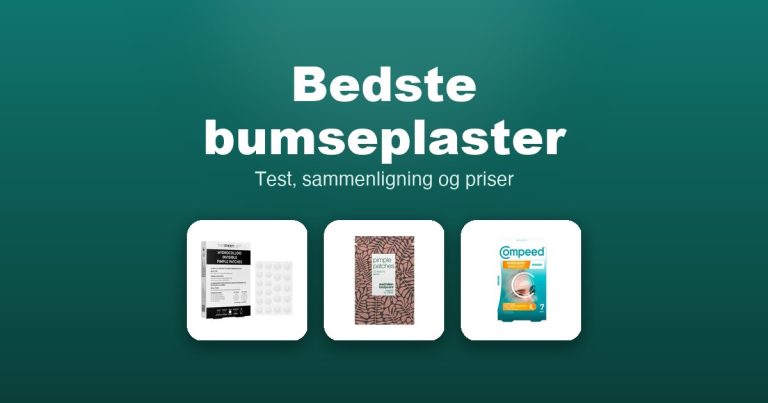 Bedste bumseplaster 2026 – guide til de 12 bedste
