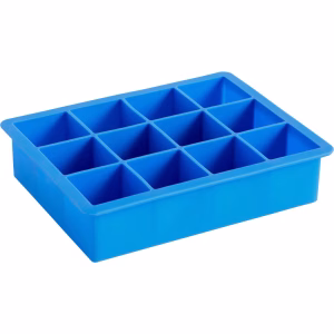 HAY X-Large Square Isterningbakke Blå – bedste isterningform i test