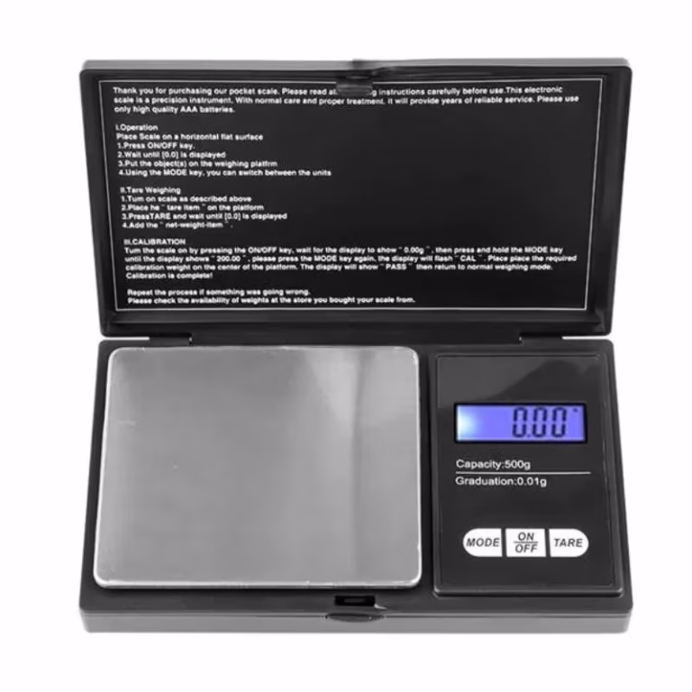 Herzberg HG-04265 Elektronisk Smykkevægt – bedste lommevægt i test