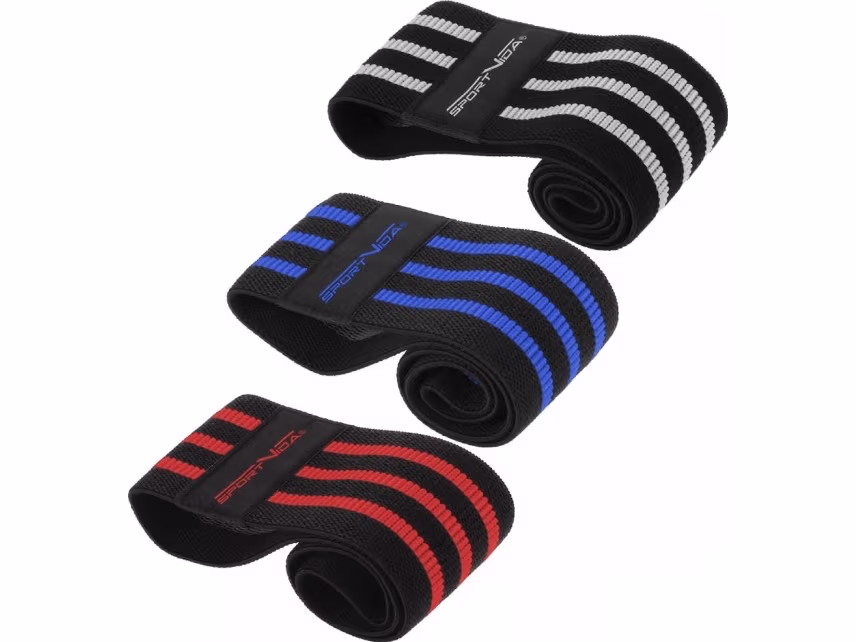 High Resistance band i gummistof (3 stk)