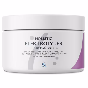 Holistic elektrolytter Skovbær, 140 g – bedste elektrolytter i test
