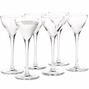 Holmegaard Cabernet Snapseglas 4,5 cl, 6 stk. – bedste snapseglas i test