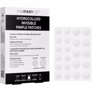 The INKEY List Hydrocolloid Invisible Pimple Patches, 22 stk – bedste bumseplaster i test