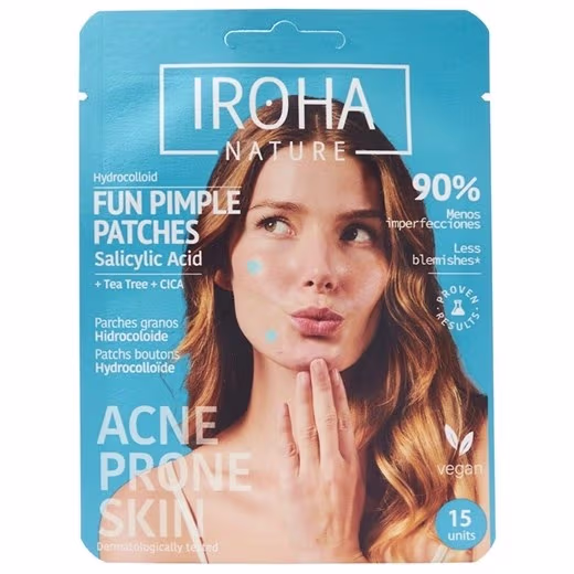 IROHA Fun Pimple Patches, 15 stk