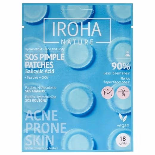 IROHA Salicylic Pimple Patches, 18 stk – bedste bumseplaster i test