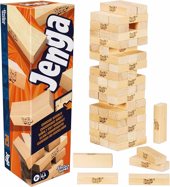 Jenga (Nordic) 2025 Refresh – bedste jenga og stablespil i test