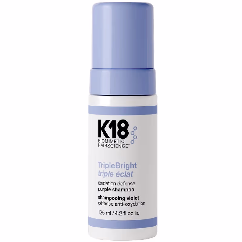 K18 TripleBright Oxidation Defense Purple Shampoo 125 ml