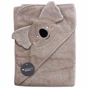 Kære Børn Badeslag Koala Bjørn 100×100 cm – bedste badekåbe til baby i test