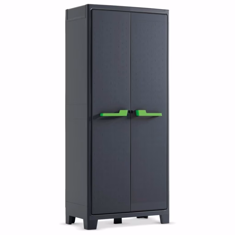 Keter Moby vandtæt haveskab 182 × 80 × 44 cm – bedste redskabsskur i test