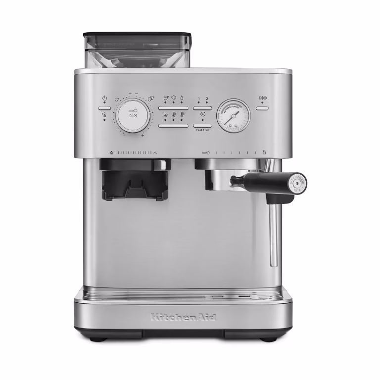 KitchenAid halvautomatisk espressomaskine med kværn