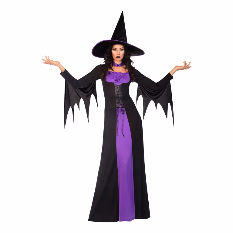 Klassisk heksekostume til voksne – bedste halloween-kostume i test