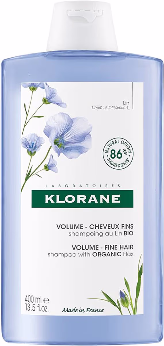 Klorane Volumengivende Shampoo med Hør