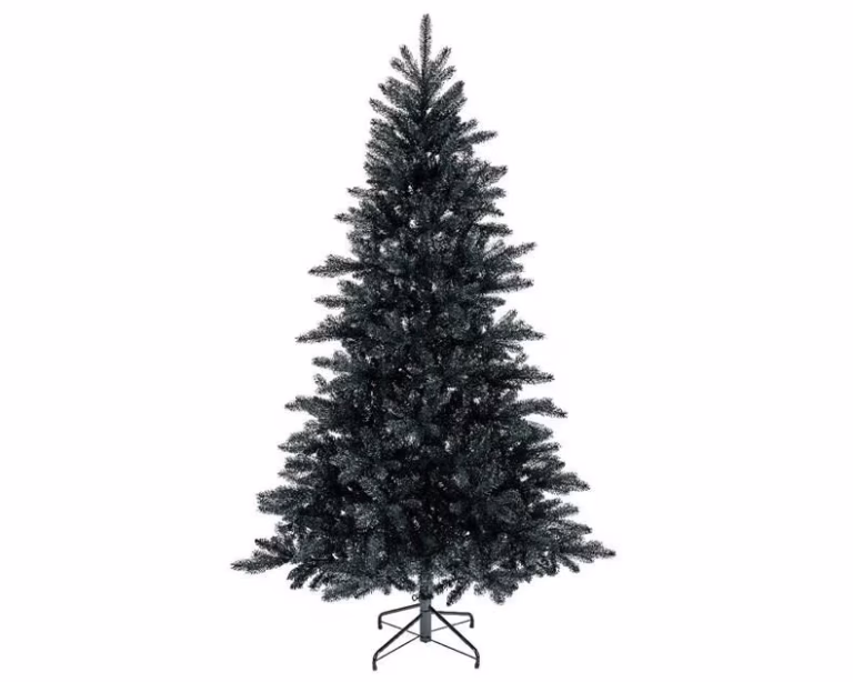 Kunstigt Juletræ Sort 210 cm