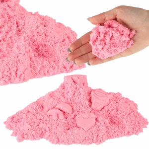 Magisk Sand – Kinetisk Sand 1 kg Pink – bedste kinetisk sand i test
