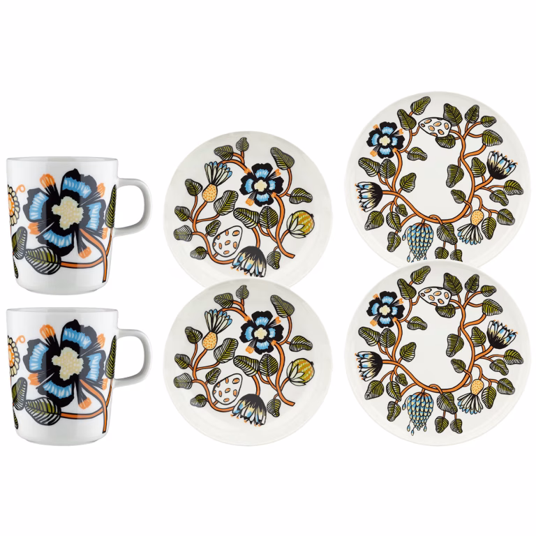 Marimekko Tiara middagsservice 6 dele