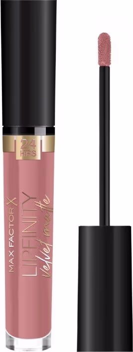 Max Factor Lipfinity Velvet Matte læbestift Posh Pink – bedste læbestift i test