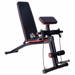 Multifunktionel Vægtbænk Multigym med Fjederbooster – bedste styrkemaskine i test