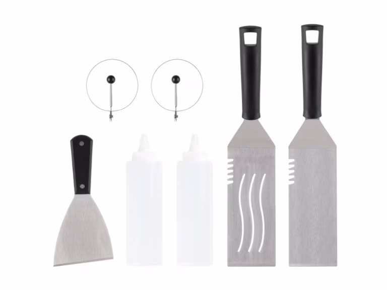 Mustang Grillværktøjssæt Plancha 7 stk – bedste grillbestik i test