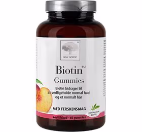 New Nordic Biotin Gummies 60 stk