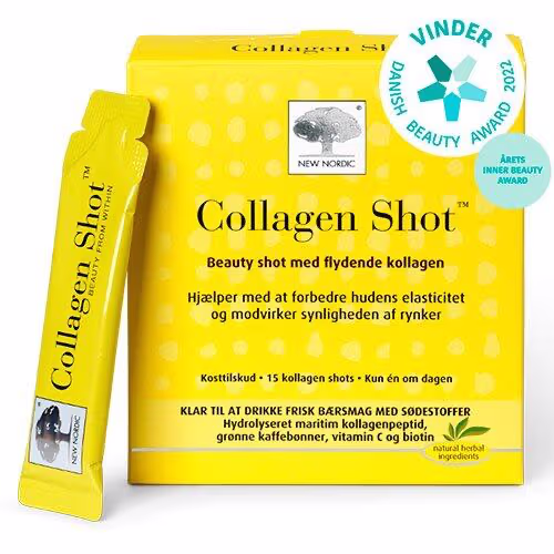 New Nordic Collagen Shot 375 ml – bedste collagen i test