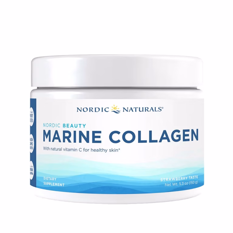 Nordic Naturals Marine Collagen Jordbær 150 g – bedste collagen i test