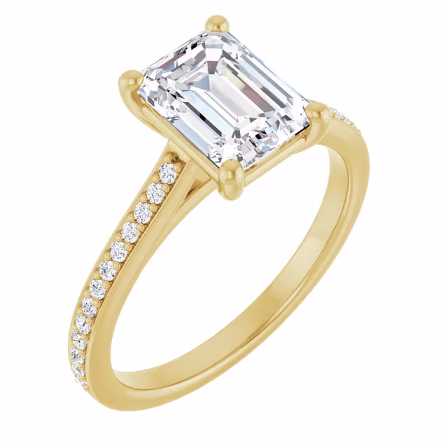 Nordisk Diamant Aveline Pavé Solitaire