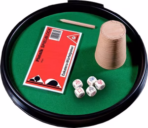 Piatnik Pokersæt med pokermåtte og læderetui – bedste pokersæt i test