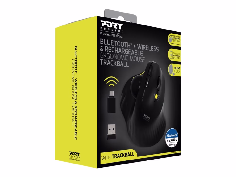 PORT Connect Professional trackball-mus