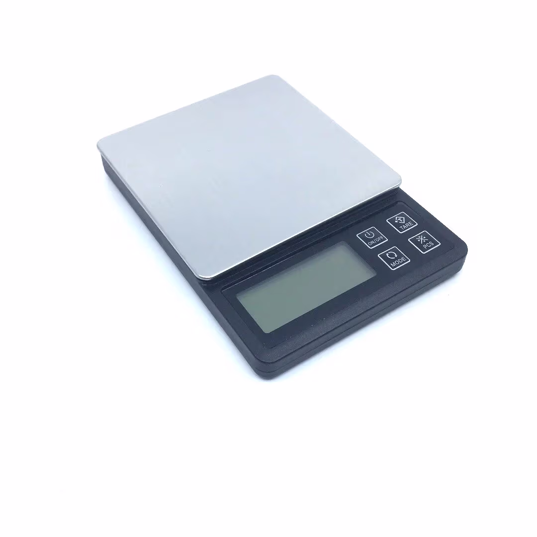 Præcisionsvægt 3000 g / 0,1 g digital bagevægt