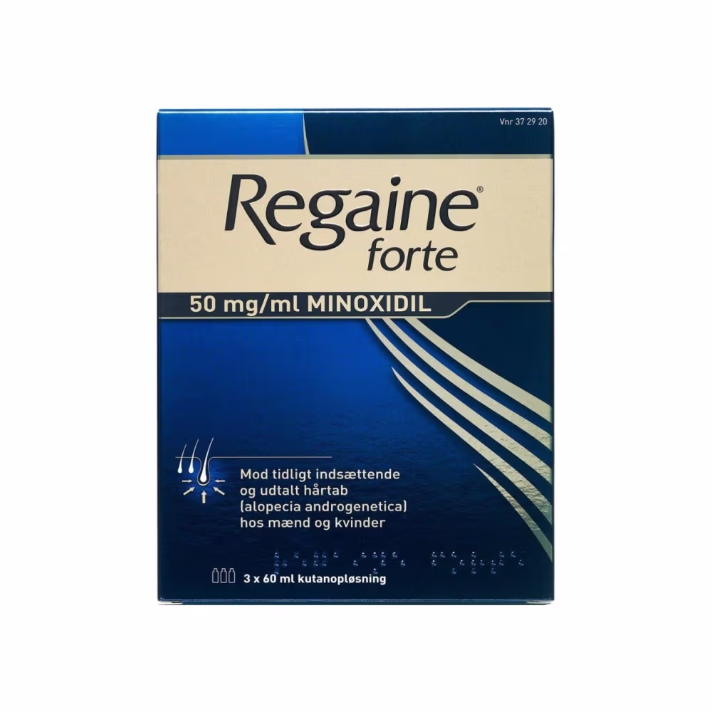 Regaine Forte Kutanopløsning 50 mg/ml 180 ml